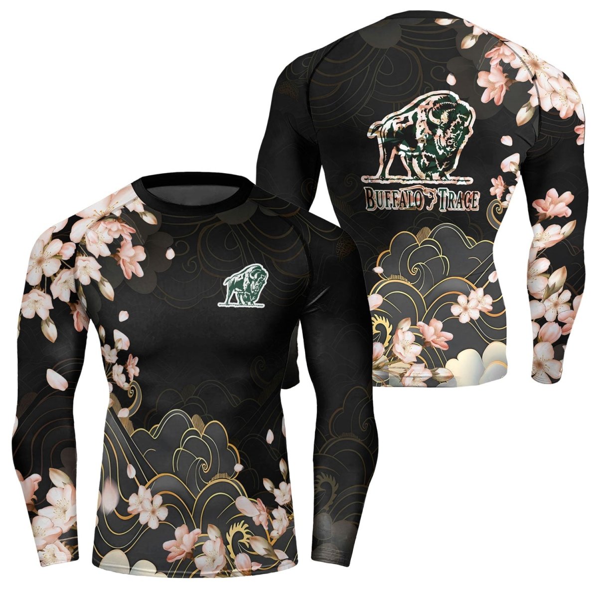 Buffalo Trace Blossom Rash Guard - VinoVogue.com