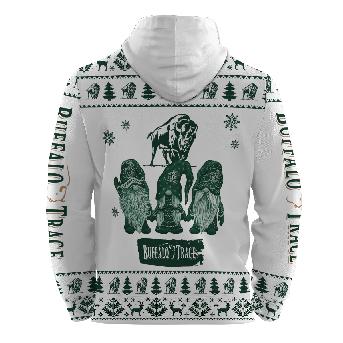 Buffalo Trace Christmas Gnomies Pullover & Zip Hoodie