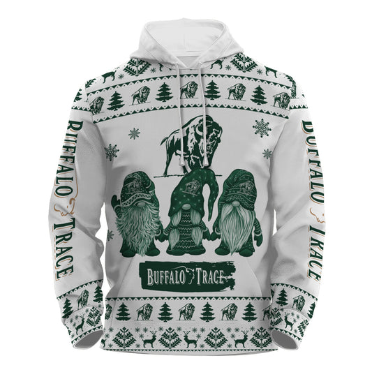 Buffalo Trace Christmas Gnomies Pullover & Zip Hoodie