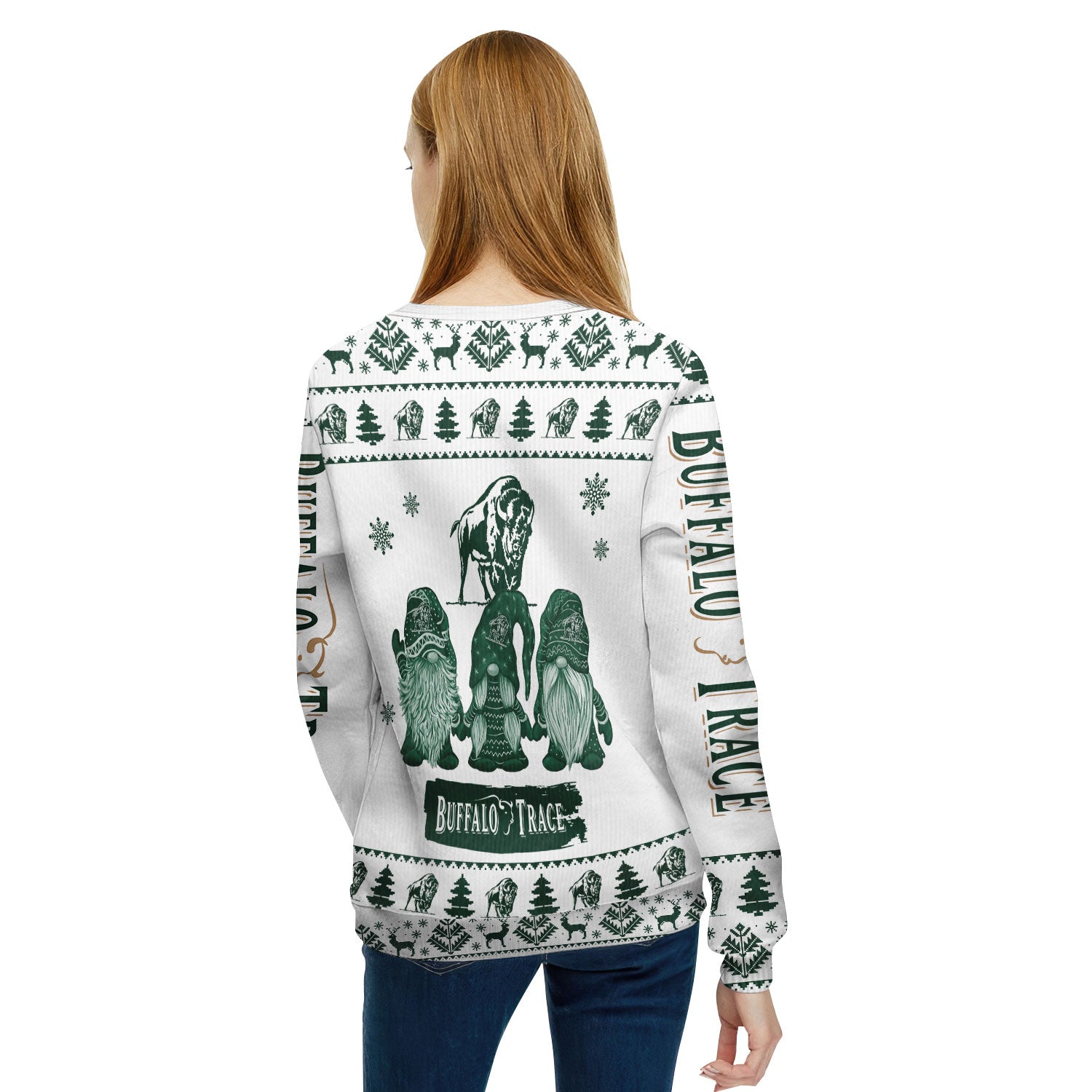 Buffalo Trace Christmas Gnomies Ugly Sweater