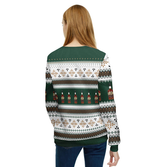 Buffalo Trace Snowy Sips Ugly Sweater