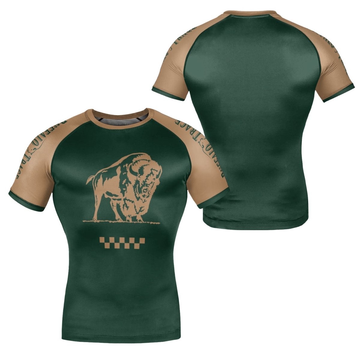 Buffalo Trace Green Rash Guard - VinoVogue.com