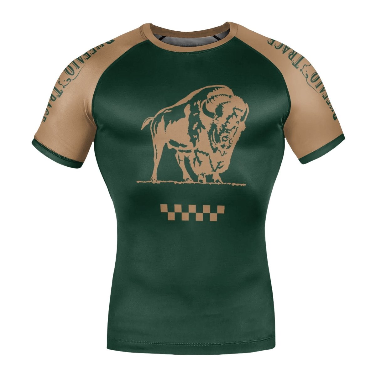 Buffalo Trace Green Rash Guard - VinoVogue.com