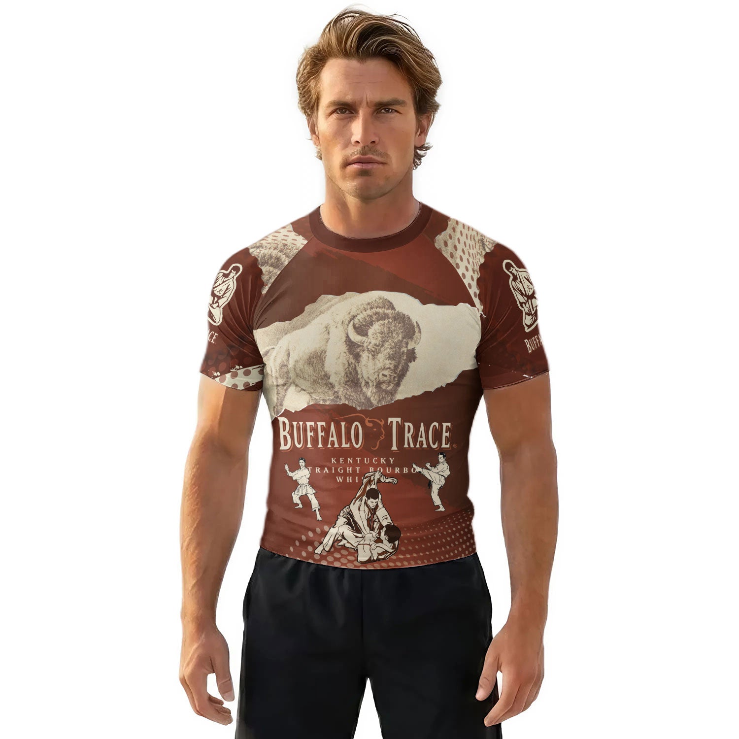 Buffalo Trace Rash Guard - VinoVogue.com