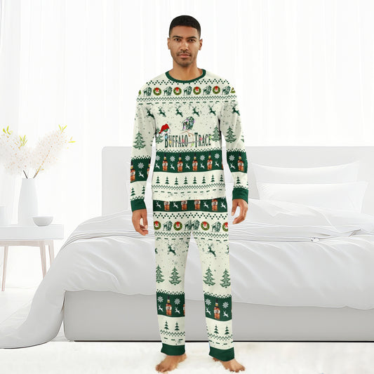 Buffalo Trace Santa Rudolph Deer Family Pajamas Set