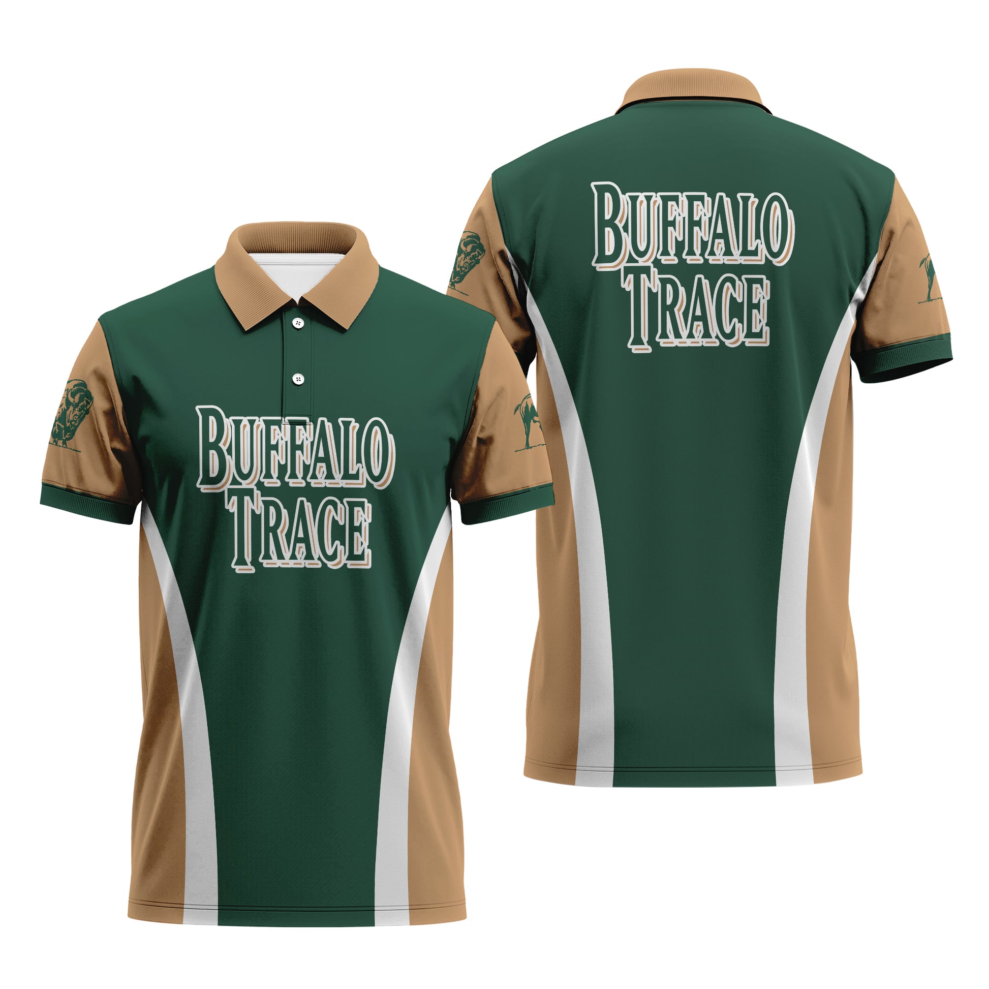 Buffalo Trace Summit Flow Polo Shirt