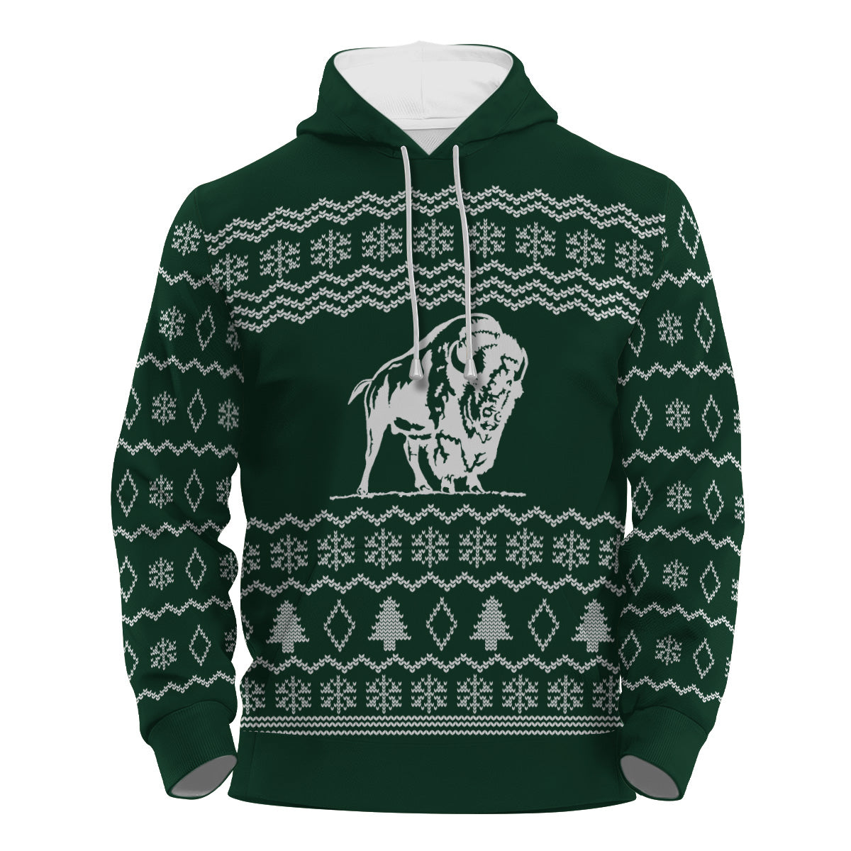 Buffalo Trace Winter Festive Pullover & Zip Hoodie