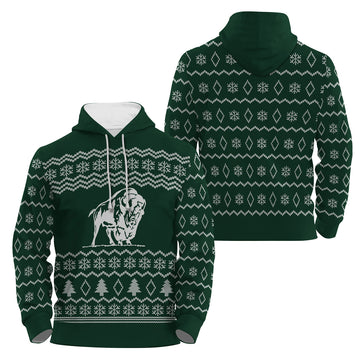 Buffalo Trace Winter Festive Pullover & Zip Hoodie