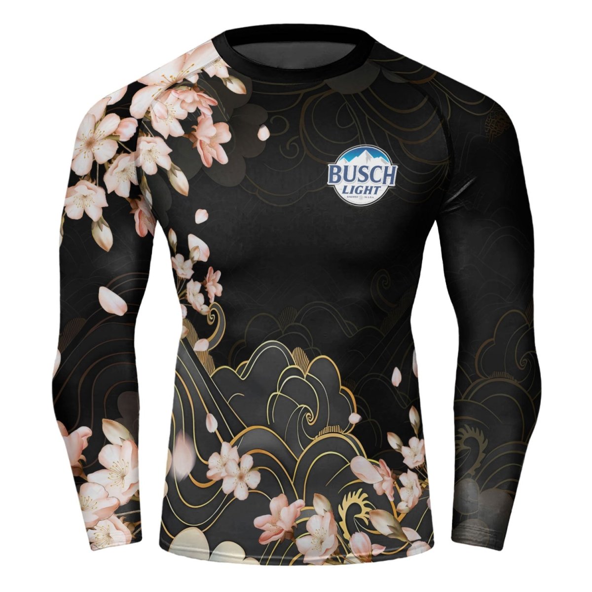 Busch Light Blossom Rash Guard - VinoVogue.com