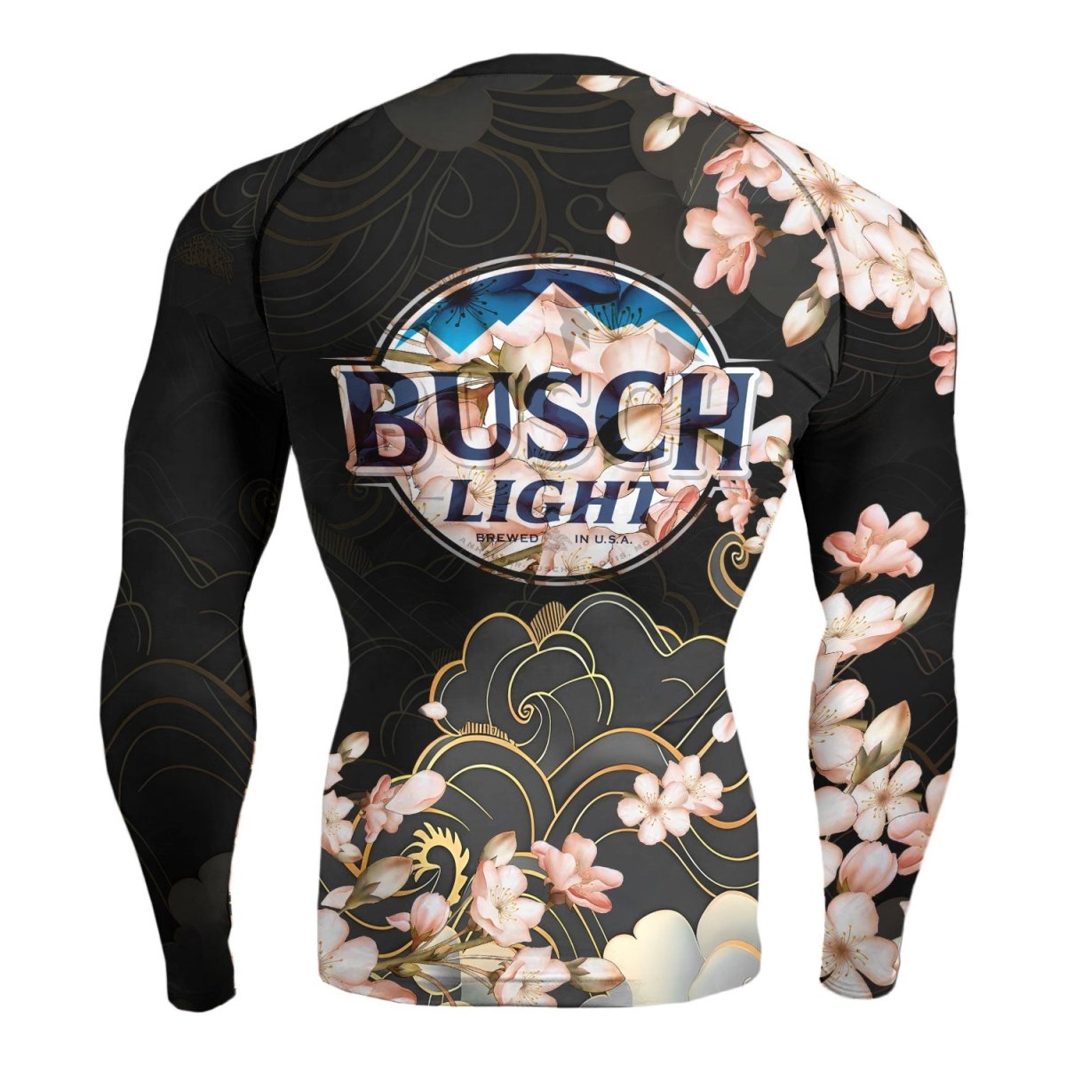 Busch Light Blossom Rash Guard - VinoVogue.com