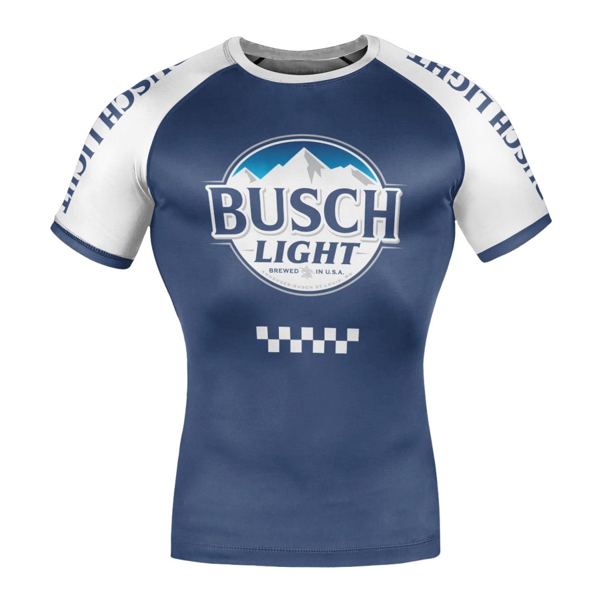 Busch Light Blue Rash Guard - VinoVogue.com