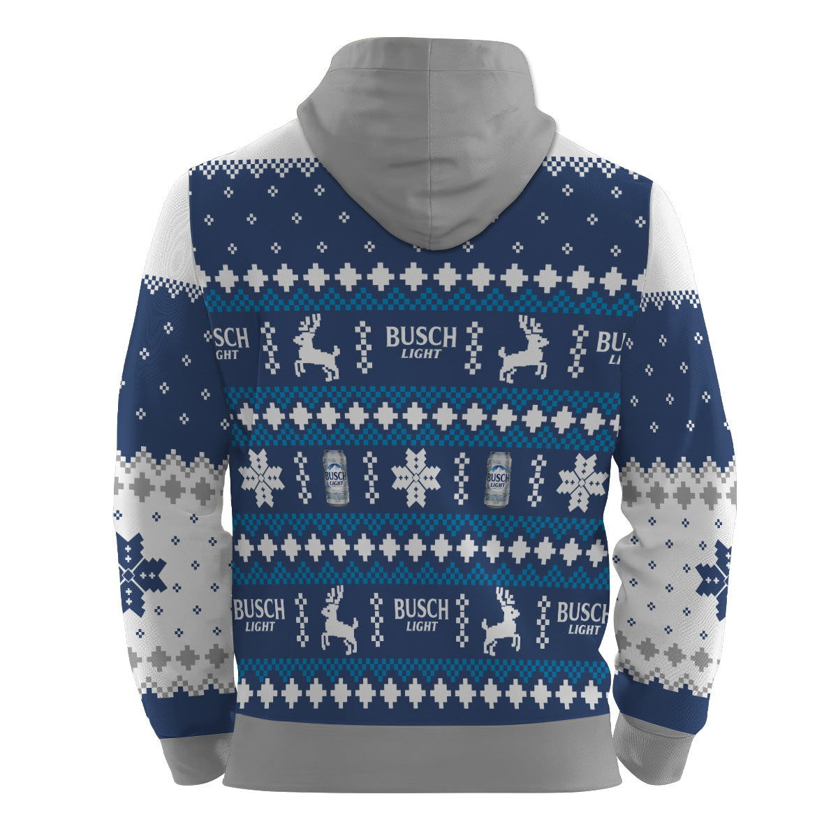 Busch Light Christmas Crystal Ball Pullover & Zip Hoodie