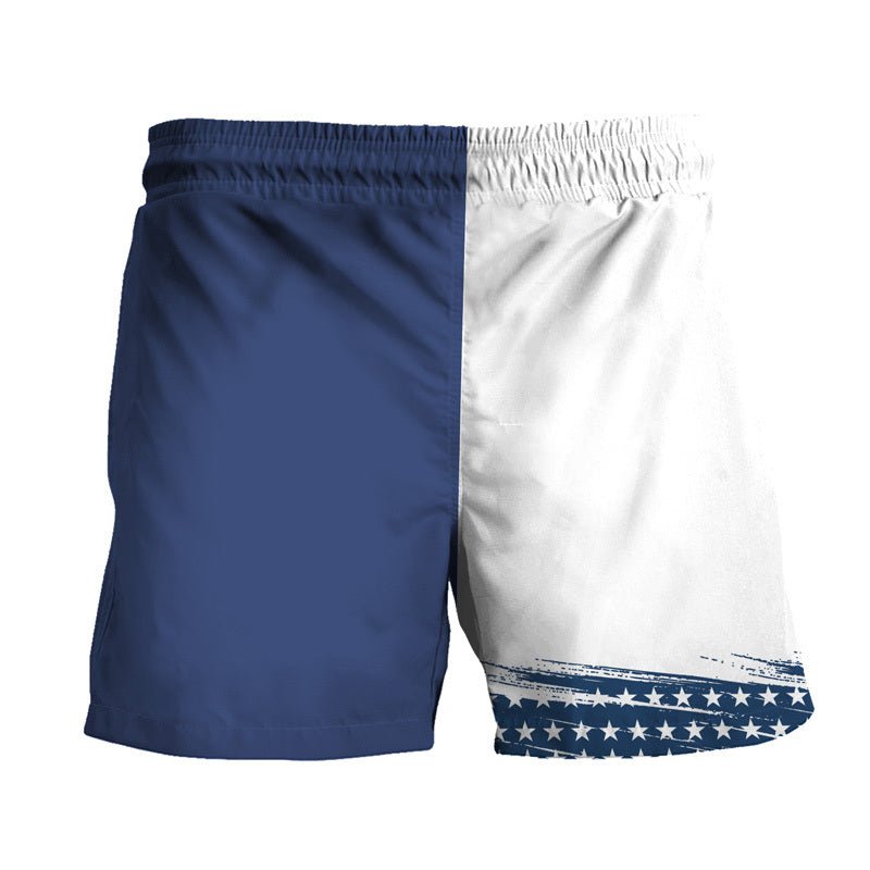 Busch Light Eagle of Freedom Swim Trunks - VinoVogue.com