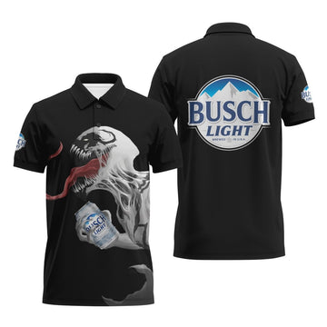 Busch Light Is Anti - Venom Drink Polo Shirt - VinoVogue.com