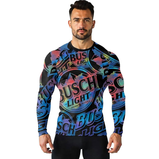 Busch Light Retro Rash Guard - VinoVogue.com