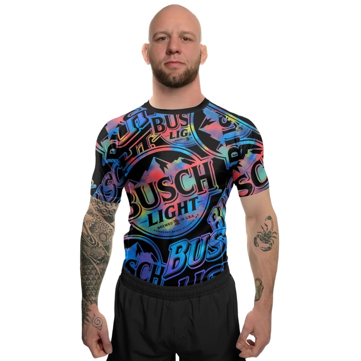 Busch Light Retro Rash Guard - VinoVogue.com