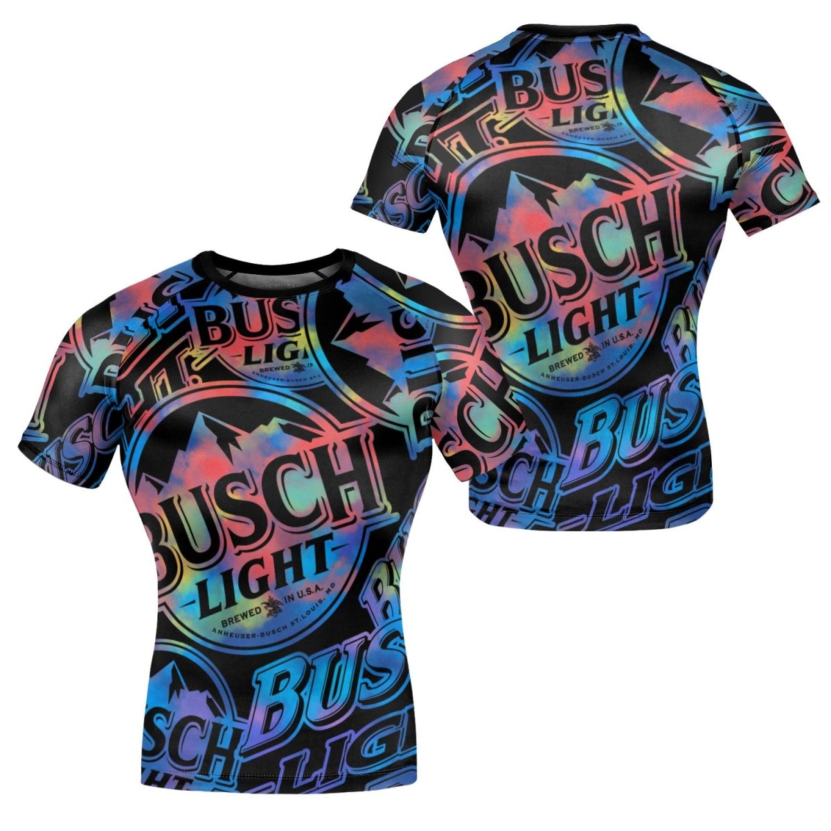 Busch Light Retro Rash Guard - VinoVogue.com