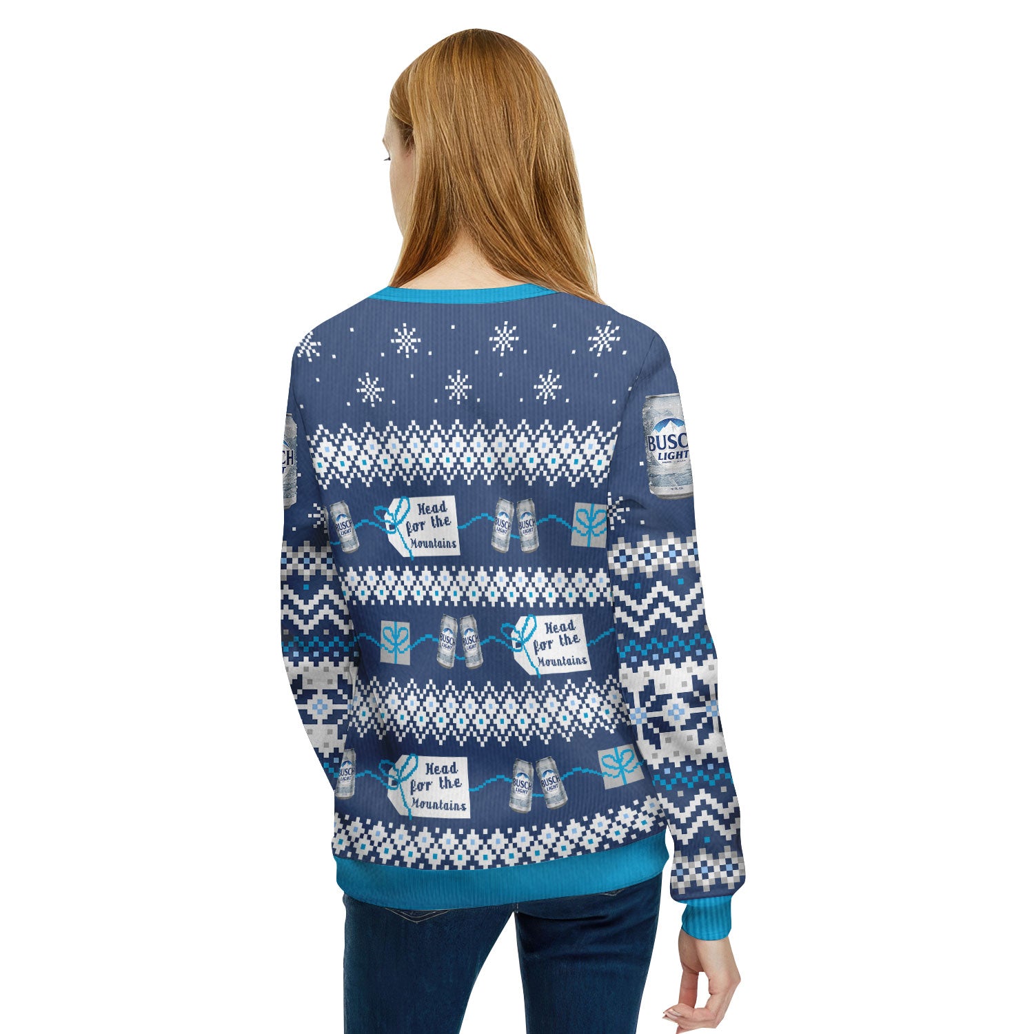 Busch Light Tis The Season Ugly Sweater