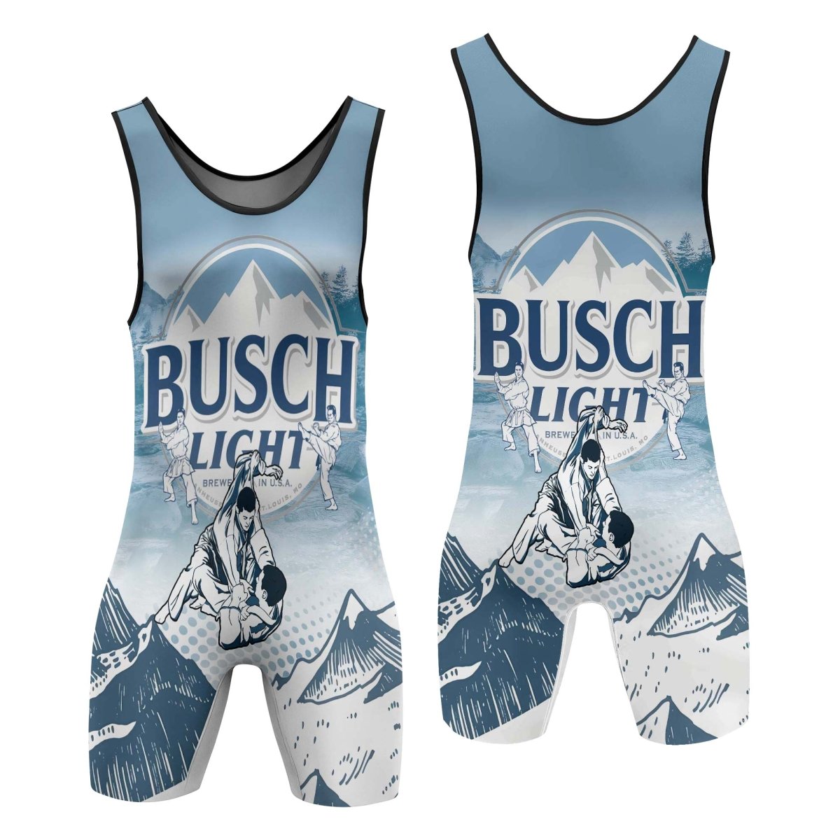 Busch Light Wrestling Singlet - VinoVogue.com