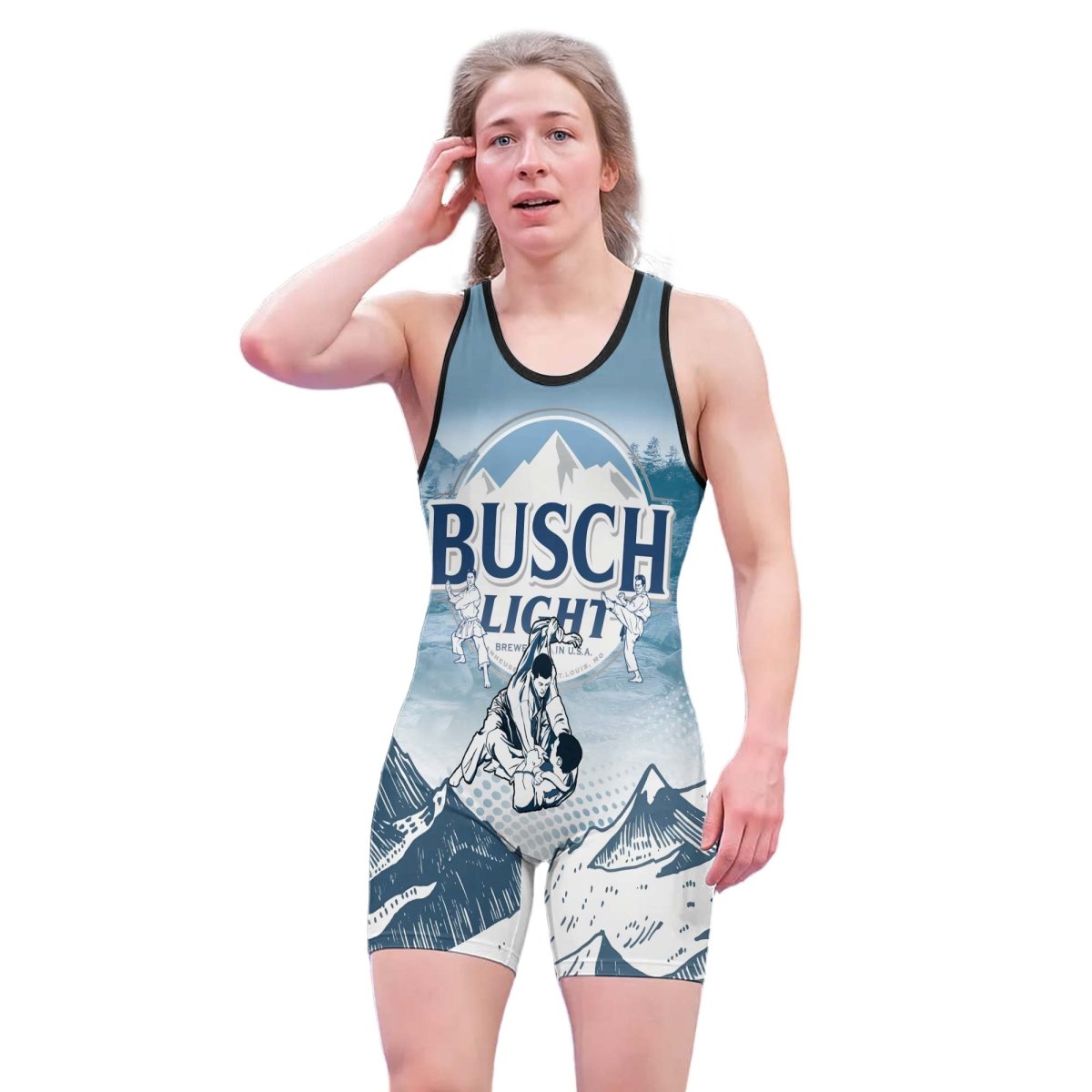 Busch Light Wrestling Singlet - VinoVogue.com