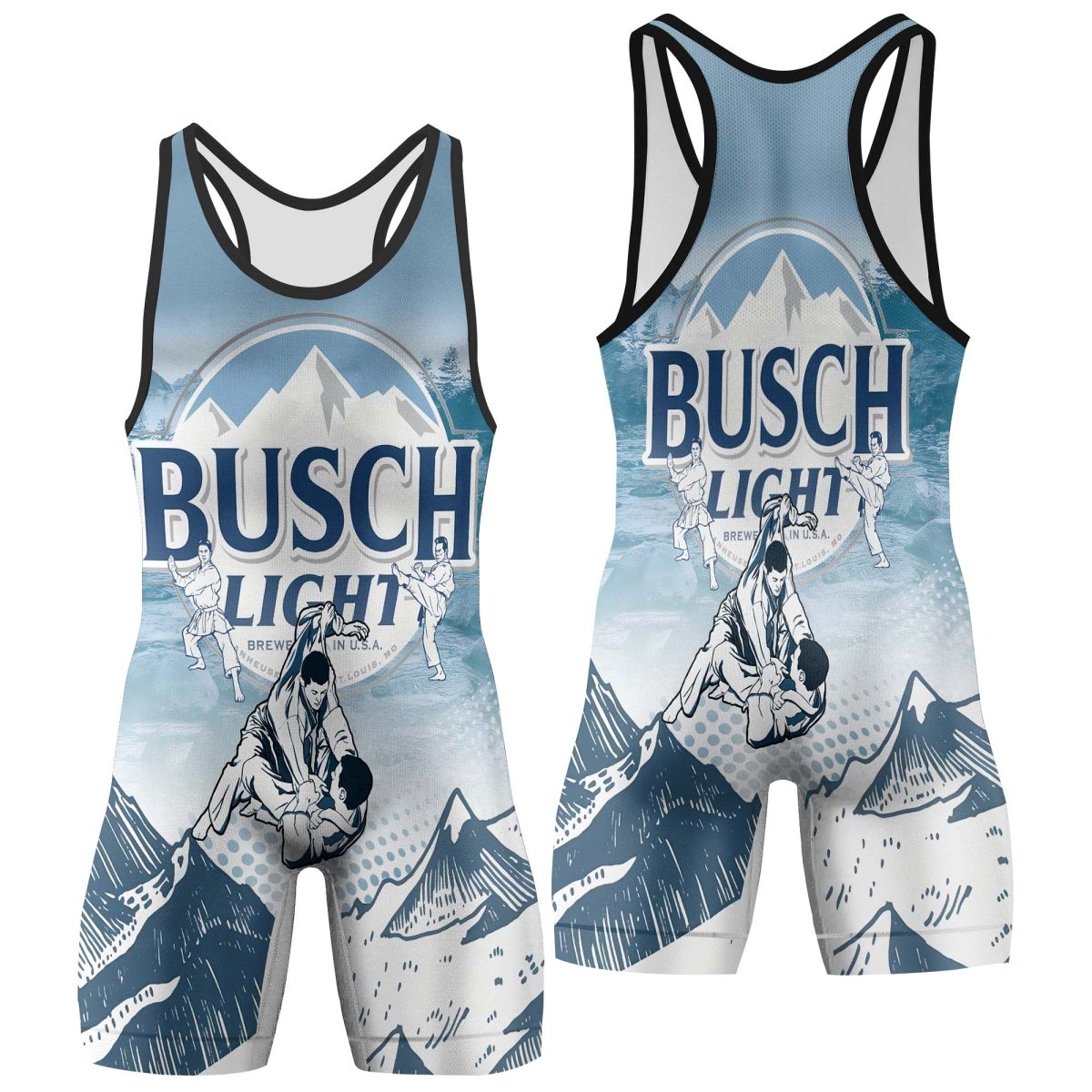 Busch Light Wrestling Singlet - VinoVogue.com