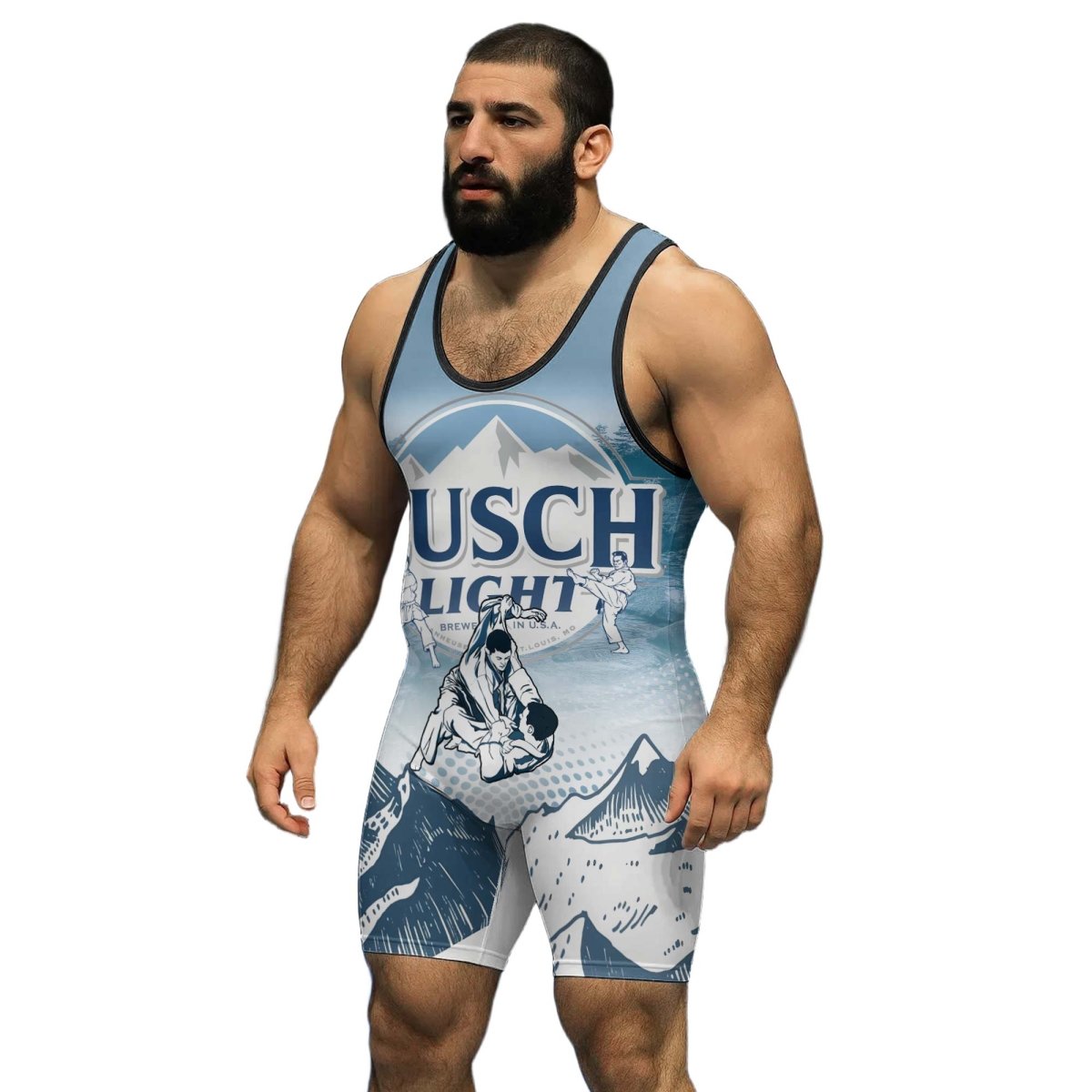 Busch Light Wrestling Singlet - VinoVogue.com