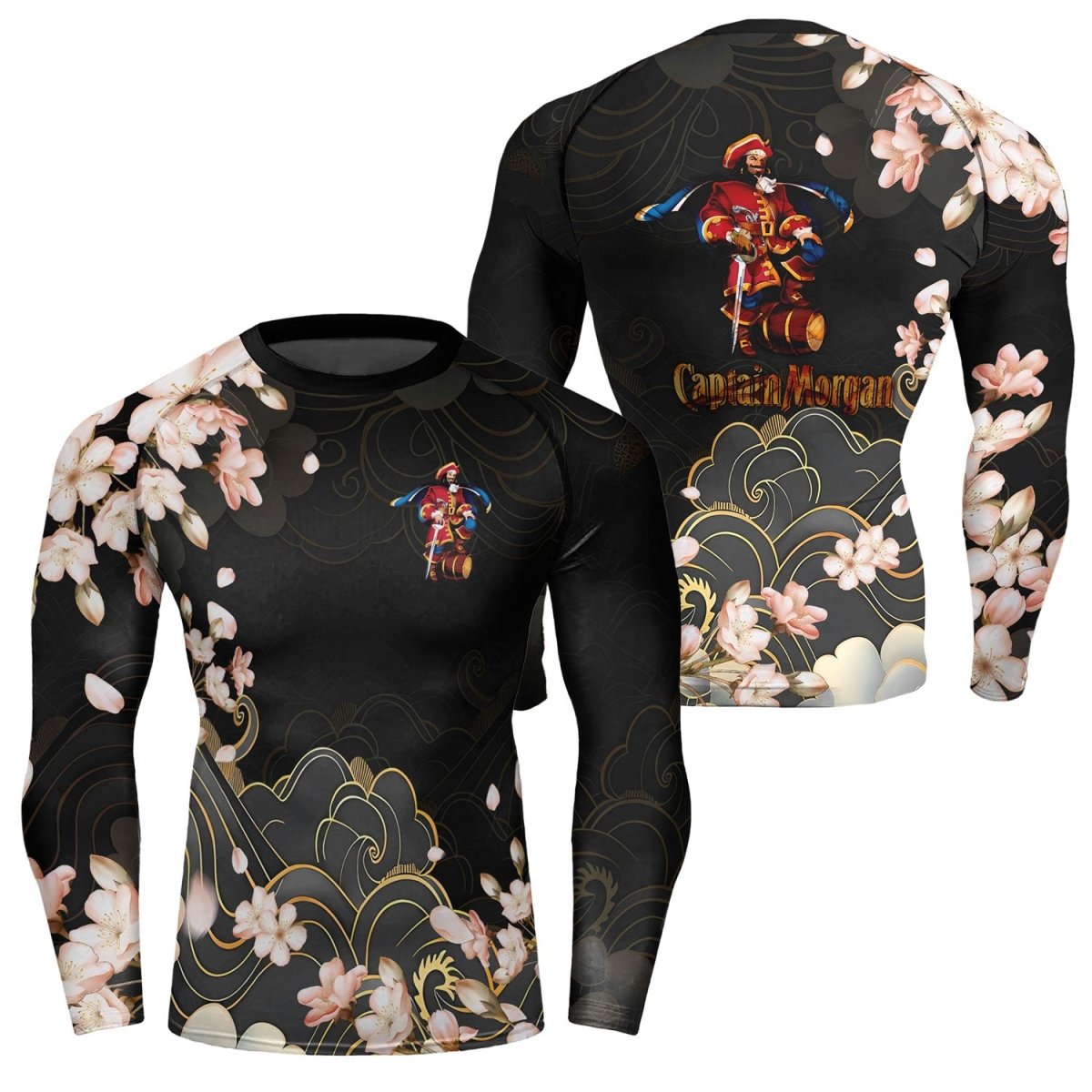 Captain Morgan Blossom Rash Guard - VinoVogue.com