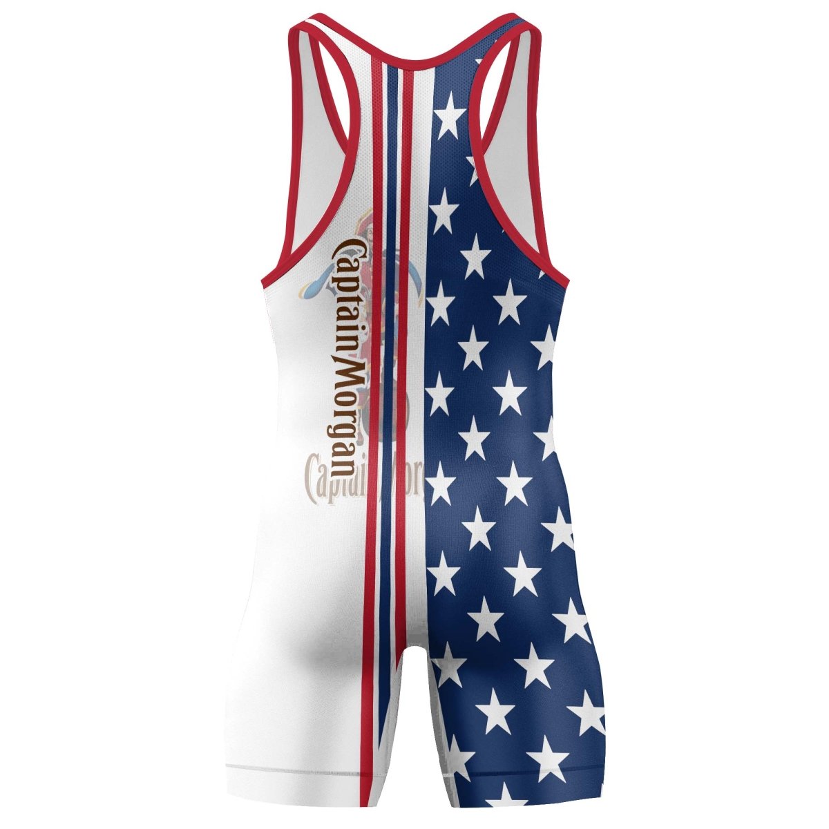 Captain Morgan Fourth Of July Wrestling Singlet - VinoVogue.com