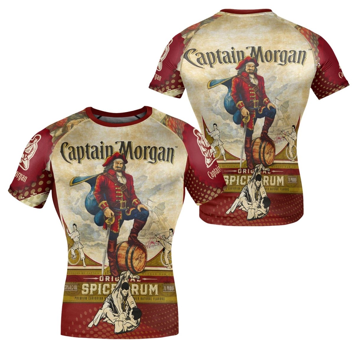 Captain Morgan Rash Guard - VinoVogue.com