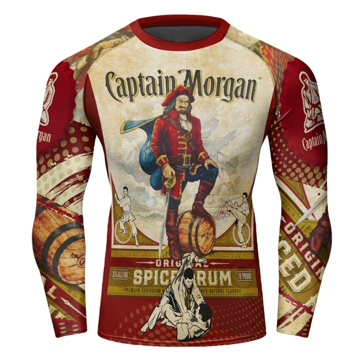 Captain Morgan Rash Guard - VinoVogue.com