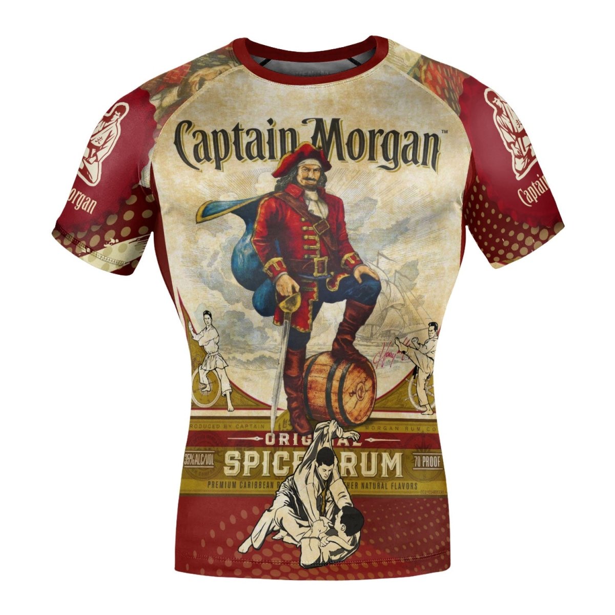 Captain Morgan Rash Guard - VinoVogue.com