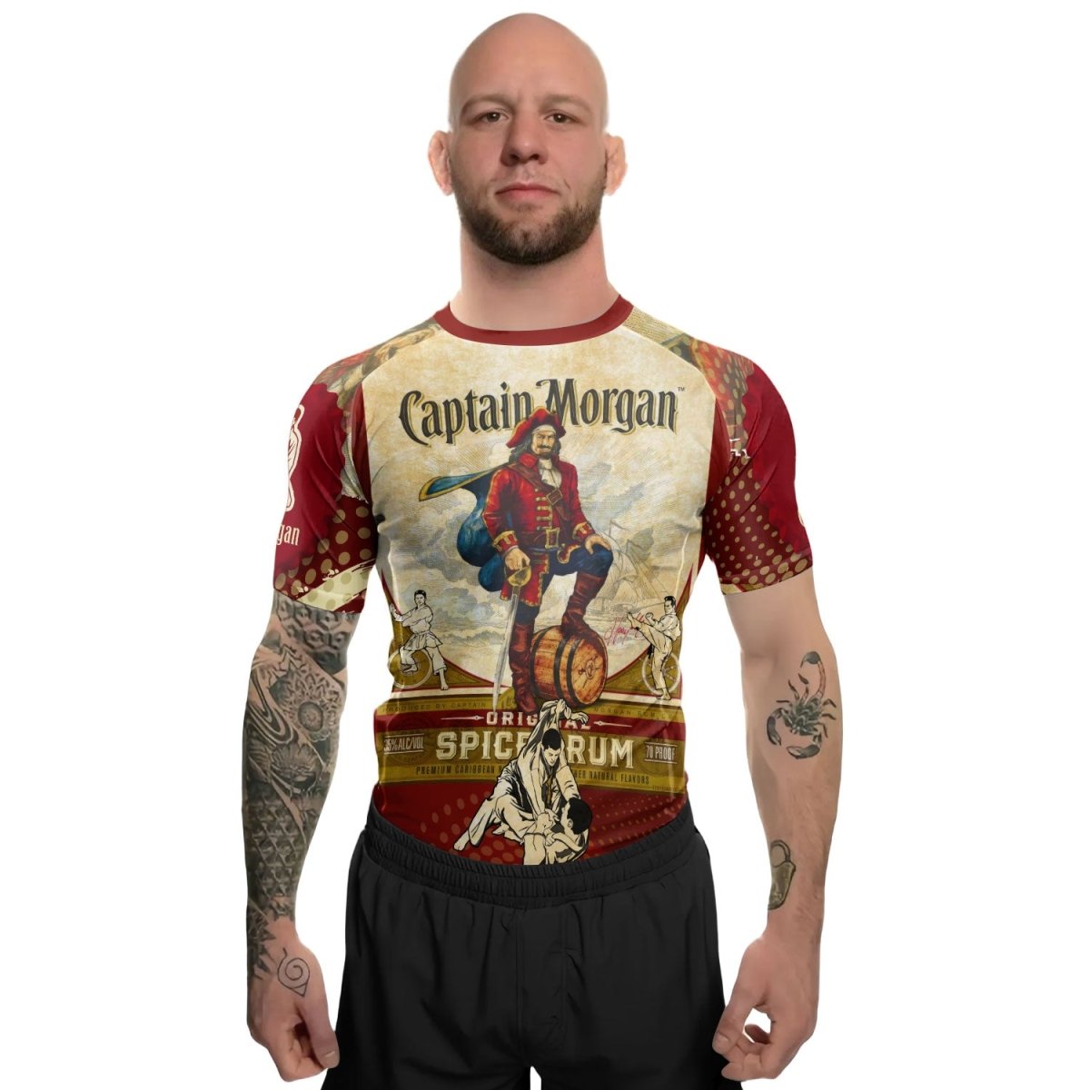 Captain Morgan Rash Guard - VinoVogue.com