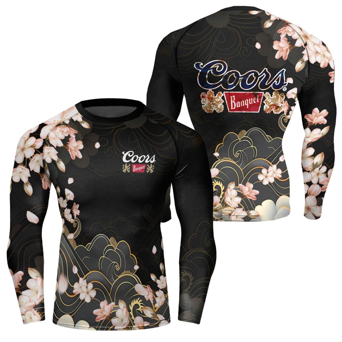 Coors Banquet Blossom Rash Guard - VinoVogue.com