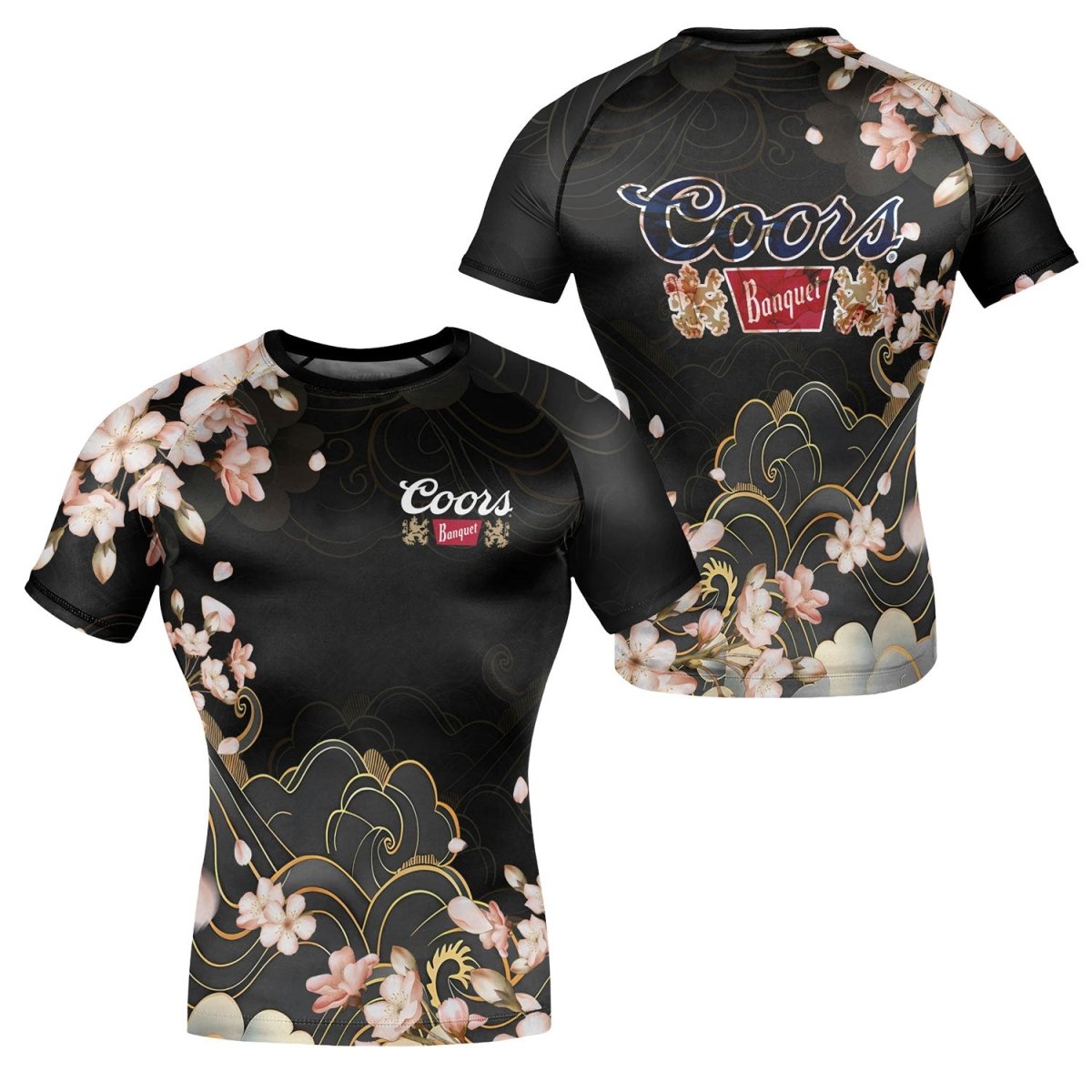 Coors Banquet Blossom Rash Guard - VinoVogue.com