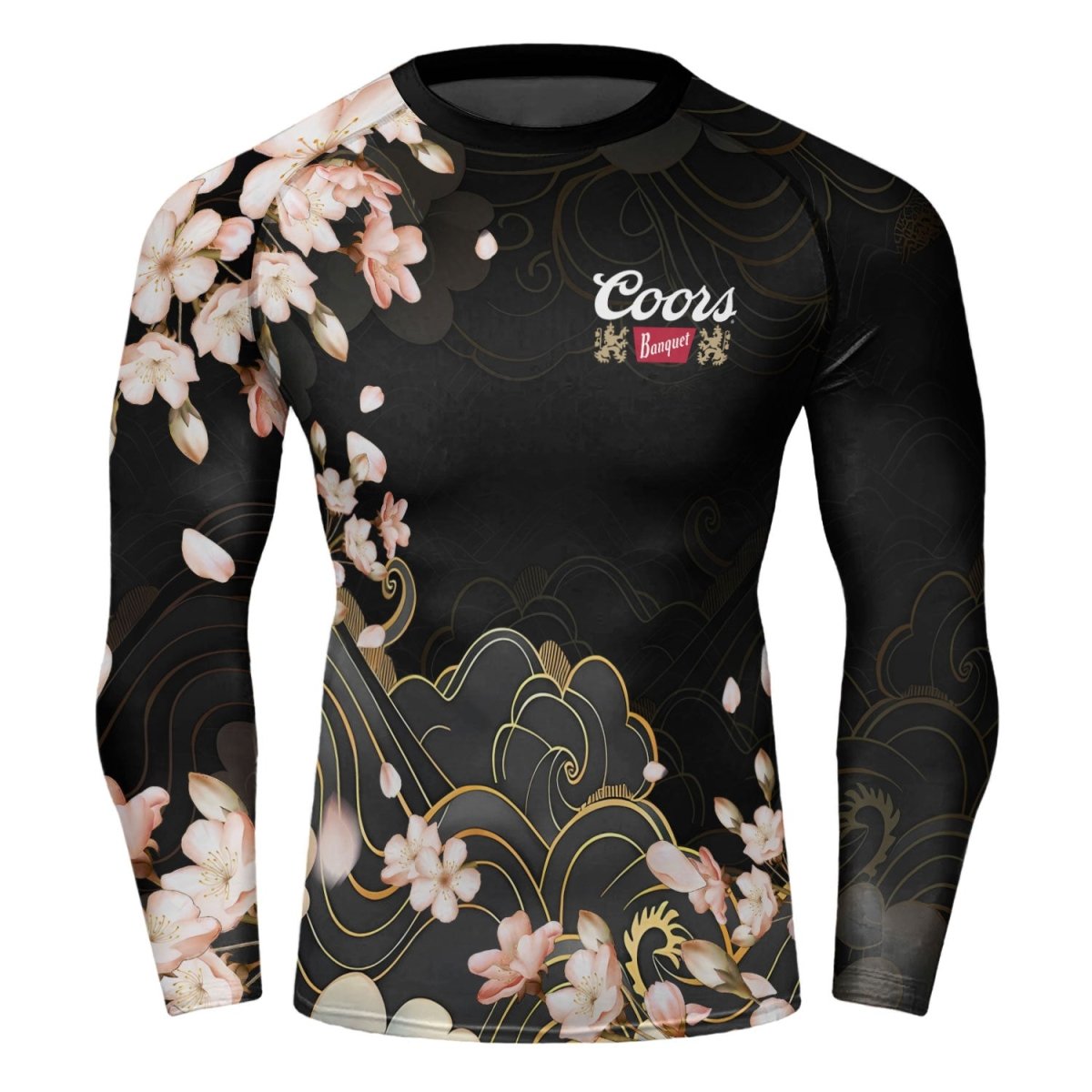 Coors Banquet Blossom Rash Guard - VinoVogue.com