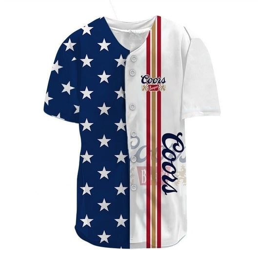 Coors Banquet Celebrates America's Independence Day Jersey Shirt - VinoVogue.com