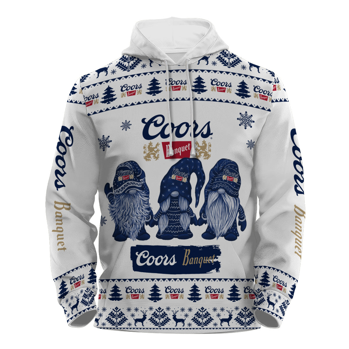Coors Banquet Christmas Gnomies Pullover & Zip Hoodie