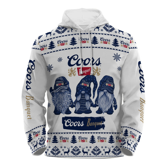 Coors Banquet Christmas Gnomies Pullover & Zip Hoodie