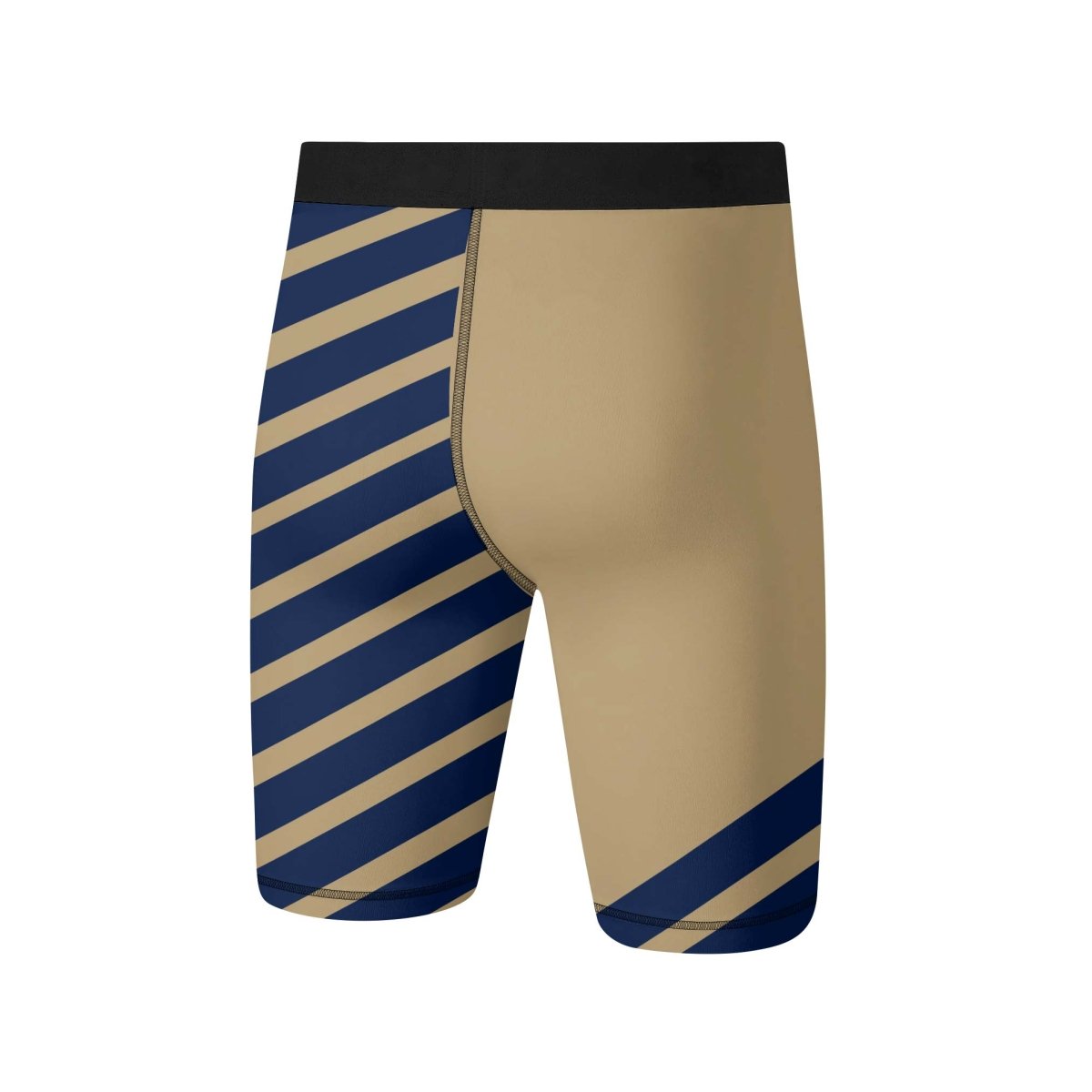 Coors Banquet Diagonal Stripe Compression Shorts - VinoVogue.com