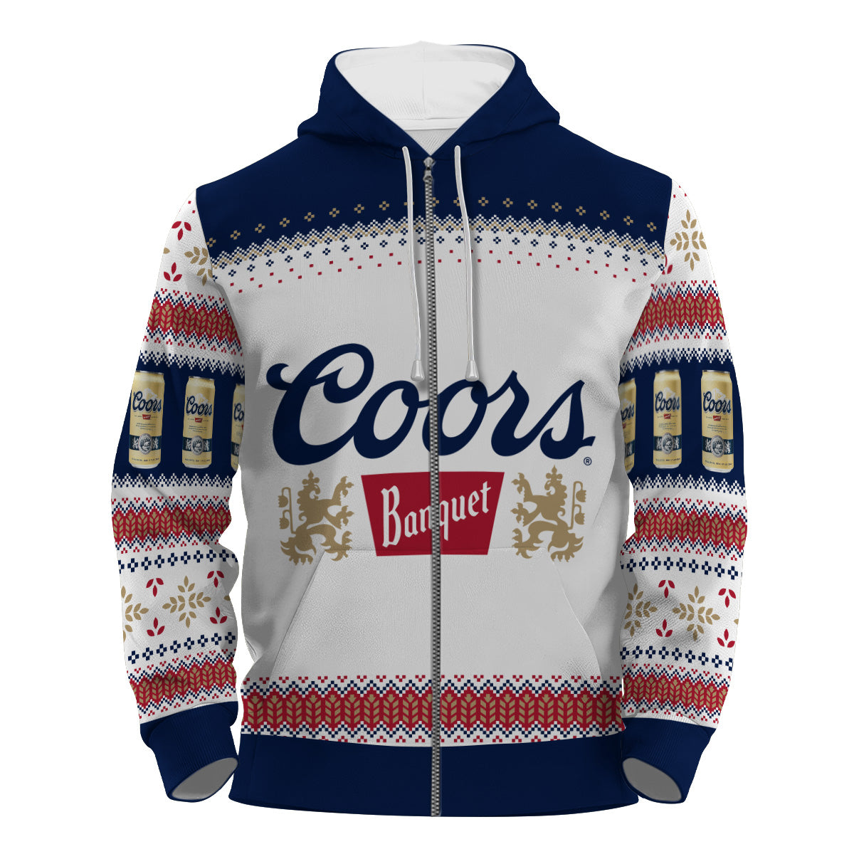 Coors Banquet Festive Holiday Pullover & Zip Hoodie