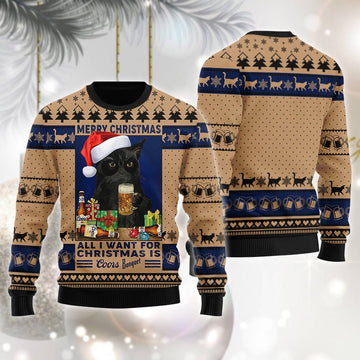 Coors Banquet Is All I Want For Christmas Ugly Sweater - VinoVogue.com