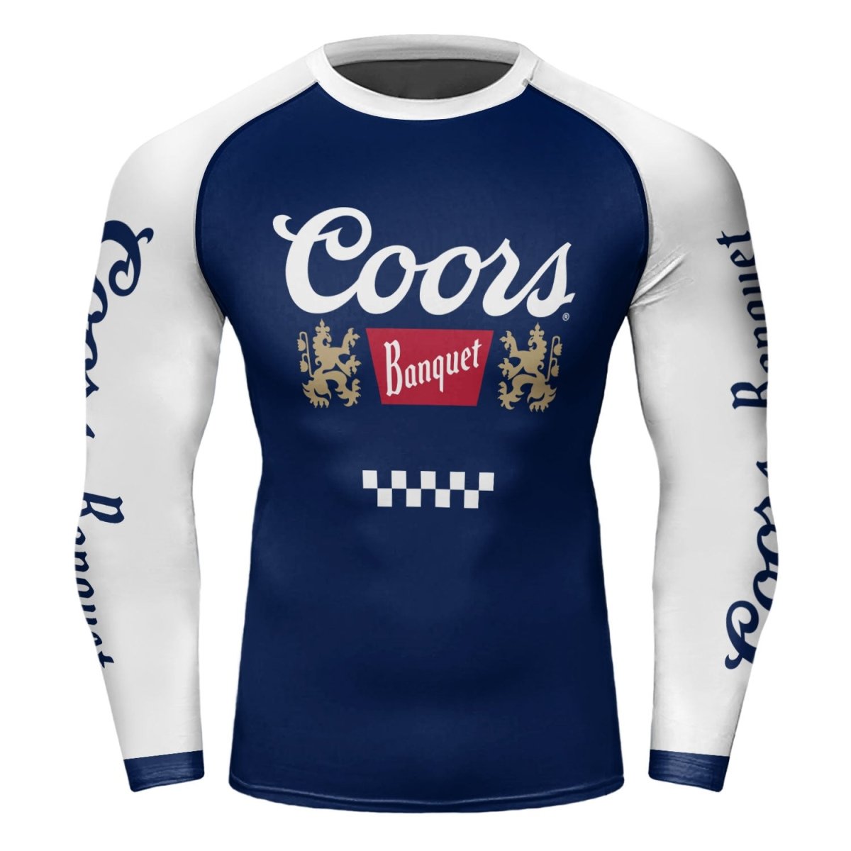 Coors Banquet Navy Rash Guard - VinoVogue.com