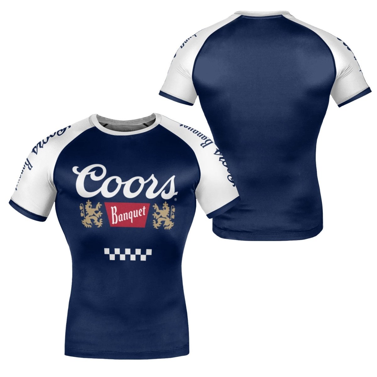 Coors Banquet Navy Rash Guard - VinoVogue.com