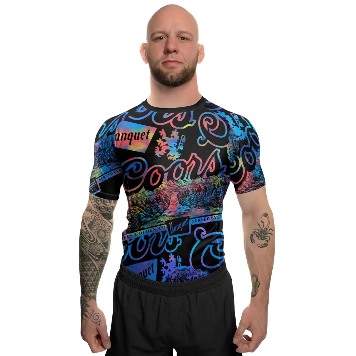 Coors Banquet Retro Rash Guard - VinoVogue.com