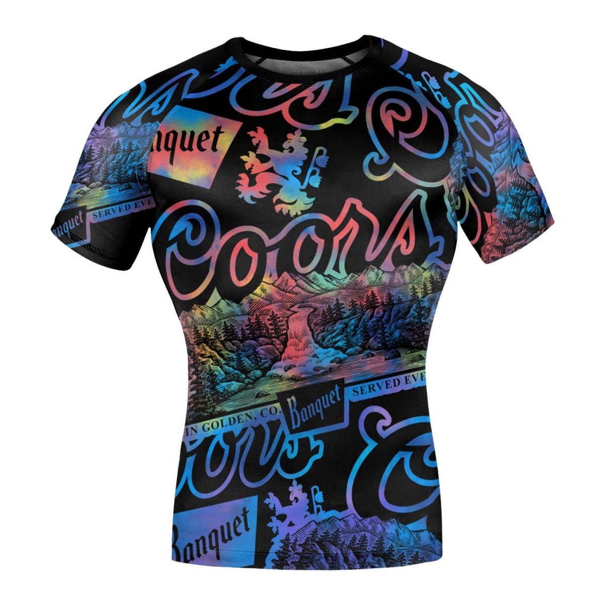 Coors Banquet Retro Rash Guard - VinoVogue.com