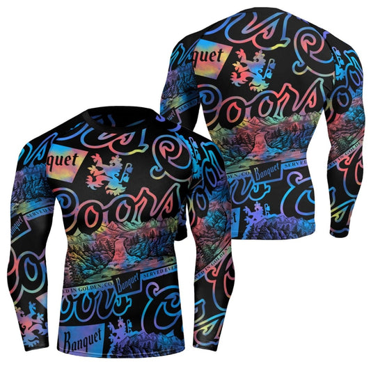 Coors Banquet Retro Rash Guard - VinoVogue.com