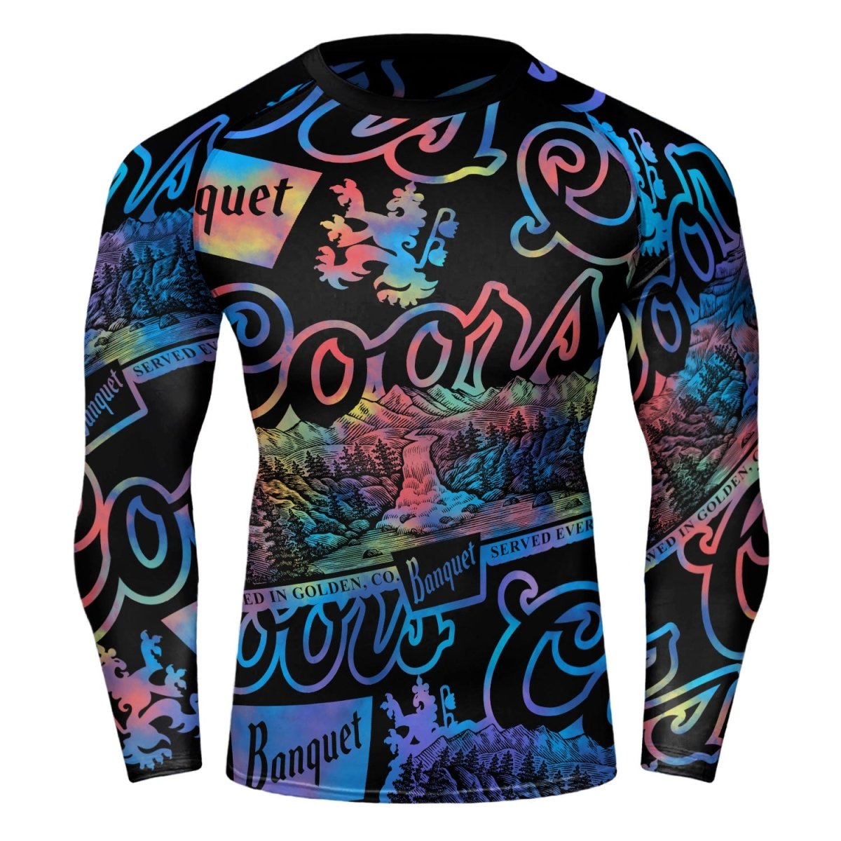 Coors Banquet Retro Rash Guard - VinoVogue.com
