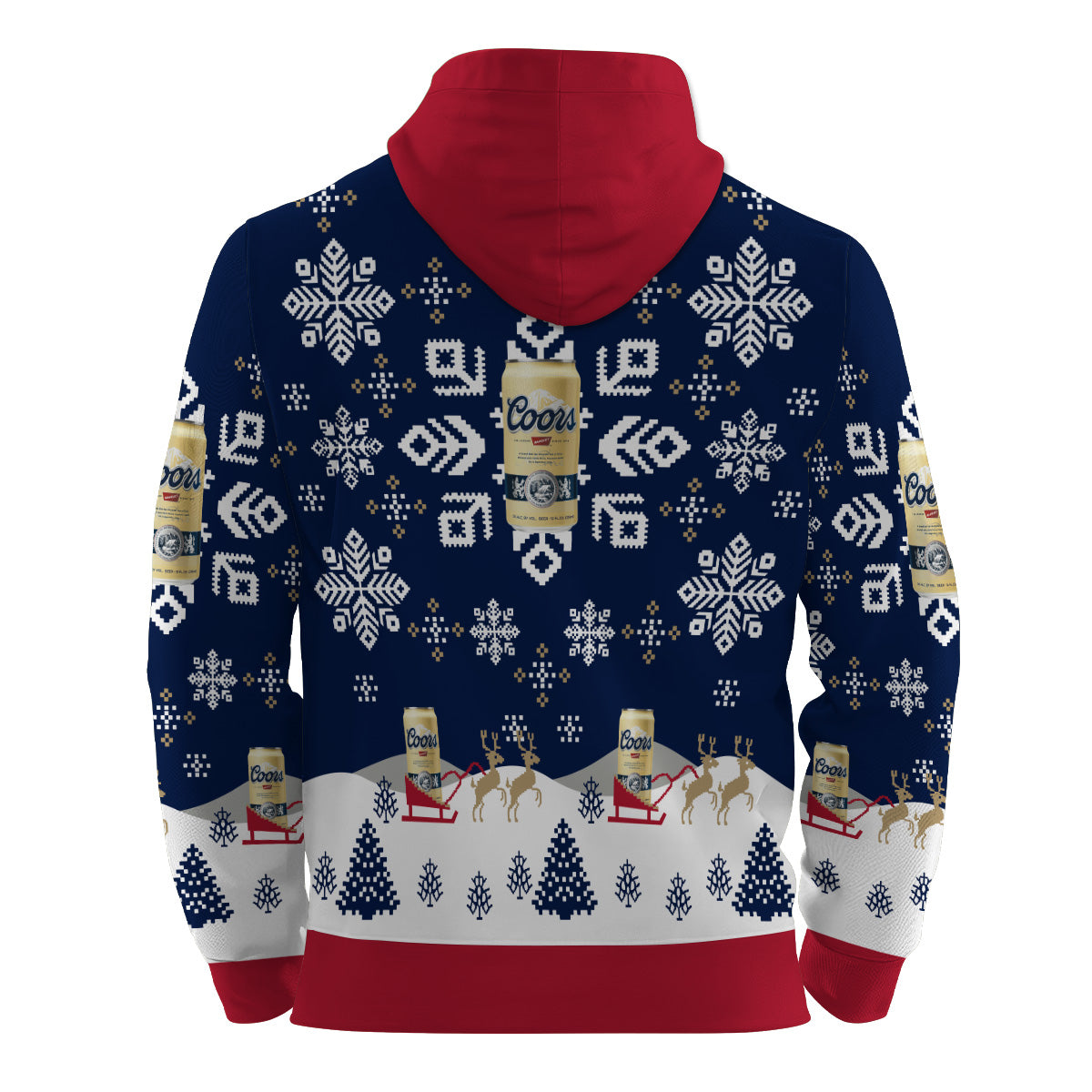 Coors Banquet Snowflake Pullover & Zip Hoodie