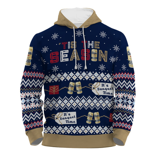 Coors Banquet Tis The Season Pullover & Zip Hoodie