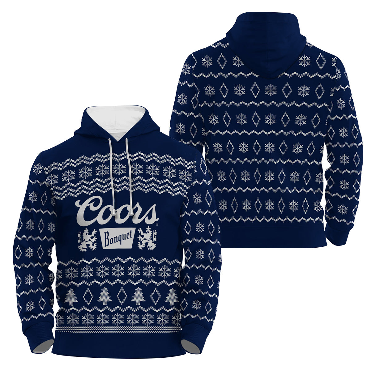Coors Banquet Winter Festive Pullover & Zip Hoodie